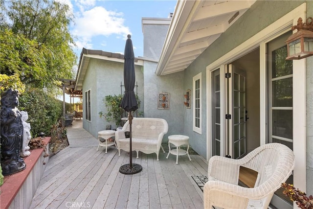1401 Eagle Gln, Escondido, CA 92029 - view of wooden terrace