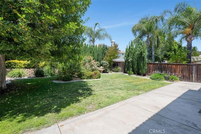 25134 Calle Viejo, Murrieta, CA 92563 - fenced backyard featuring a patio