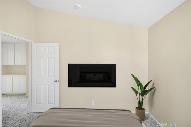 2608 W Oldfield St, Lancaster, CA 93536 - bedroom featuring carpet and vaulted ceiling