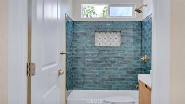 815 N Hagar St, San Fernando, CA 91340 - bathroom with vanity and tub / shower combination