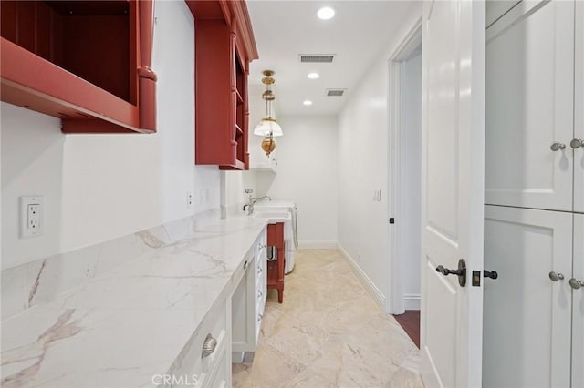6337 Via Colinita, Rancho Palos Verdes, CA 90275 - laundry area featuring recessed lighting and baseboards