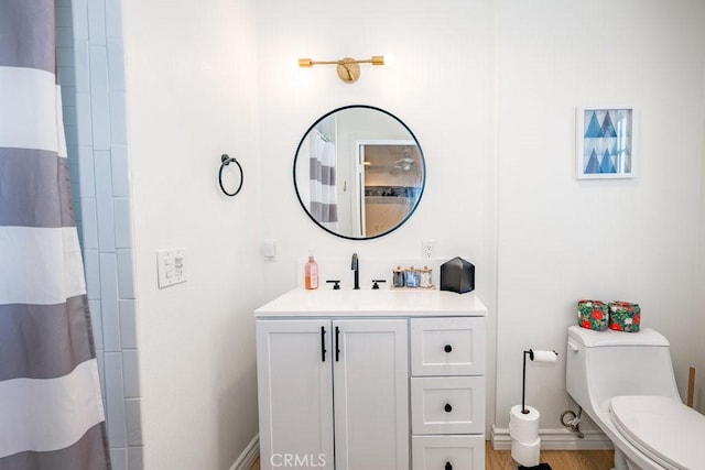 25252 Atwood Blvd, Newhall, CA 91321 - full bath featuring vanity and a shower with curtain