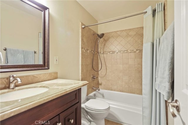 18836 Cedar Valley Way, Newhall, CA 91321 - bathroom featuring shower / bath combo and vanity