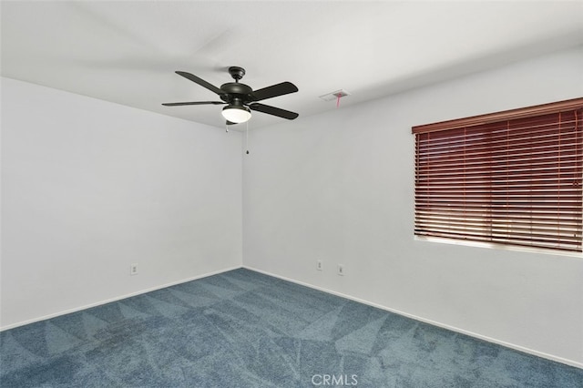 23050 Catt Rd, Wildomar, CA 92595 - unfurnished room featuring a ceiling fan and carpet floors