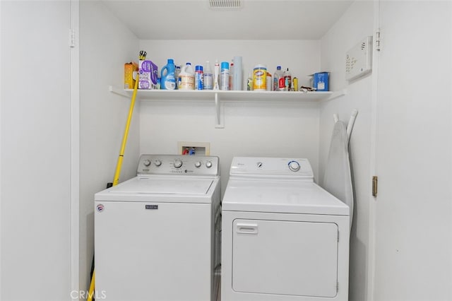 23050 Catt Rd, Wildomar, CA 92595 - laundry area with separate washer and dryer