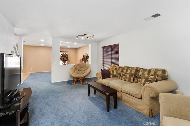 23050 Catt Rd, Wildomar, CA 92595 - living area featuring carpet and recessed lighting