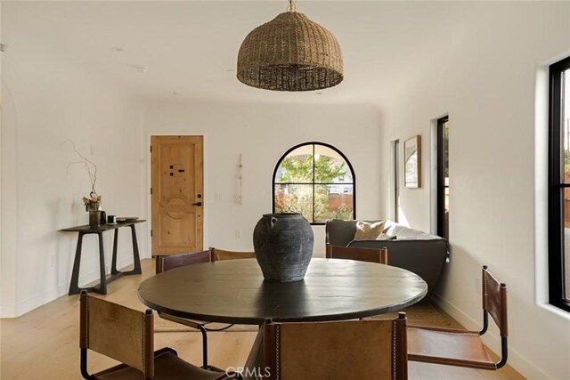 2334 Glover Pl, Los Angeles, CA 90031 - dining room with light wood finished floors