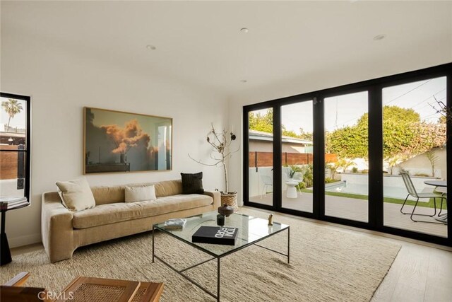 2334 Glover Pl, Los Angeles, CA 90031 - living area featuring wood finished floors