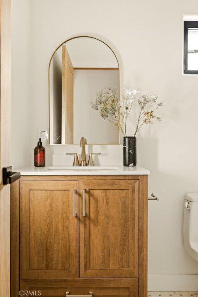 2334 Glover Pl, Los Angeles, CA 90031 - bathroom with vanity and toilet