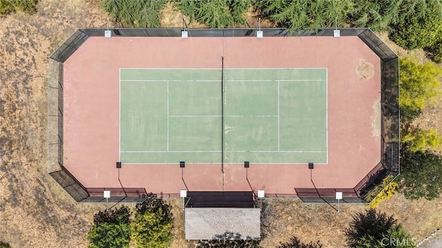 10821 Los Jordans Rd, Agua Dulce, CA 91390 - view from above of property