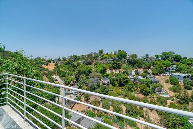 728 Quail Dr, Los Angeles, CA 90065 - view of balcony