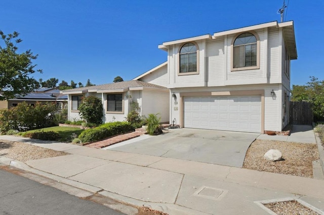 5855 Kappa St, La Mesa, CA 91942 - view of front of home featuring an attached garage and concrete driveway