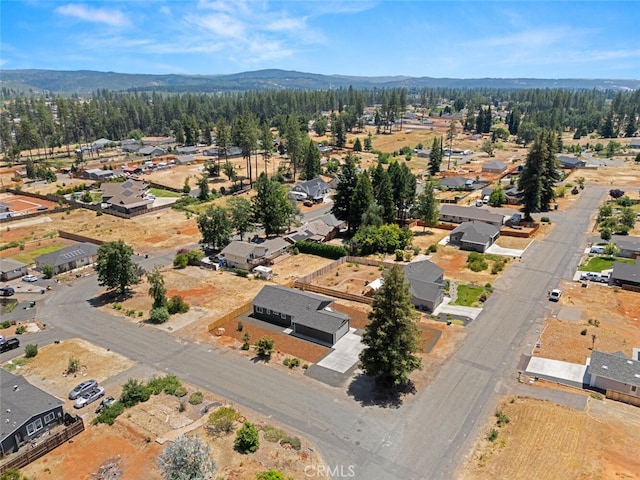 6105 Maxwood Dr, Paradise, CA 95969 - aerial view of property's location featuring nearby suburban area and a mountain backdrop