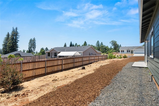 6105 Maxwood Dr, Paradise, CA 95969 - fenced backyard featuring a residential view