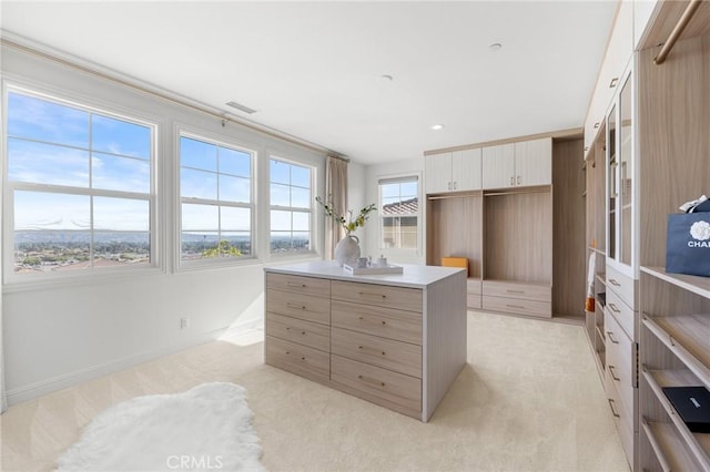 19818 Cornell Ln, Yorba Linda, CA 92886 - walk in closet featuring light carpet