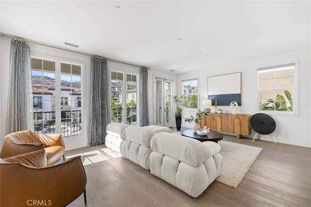 19818 Cornell Ln, Yorba Linda, CA 92886 - living area featuring wood finished floors