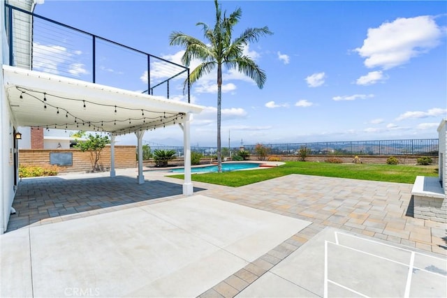 28422 La Pradera, Laguna Niguel, CA 92677 - fenced backyard featuring a patio area