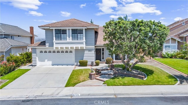 28422 La Pradera, Laguna Niguel, CA 92677 - traditional-style home featuring an attached garage, concrete driveway, and a front yard