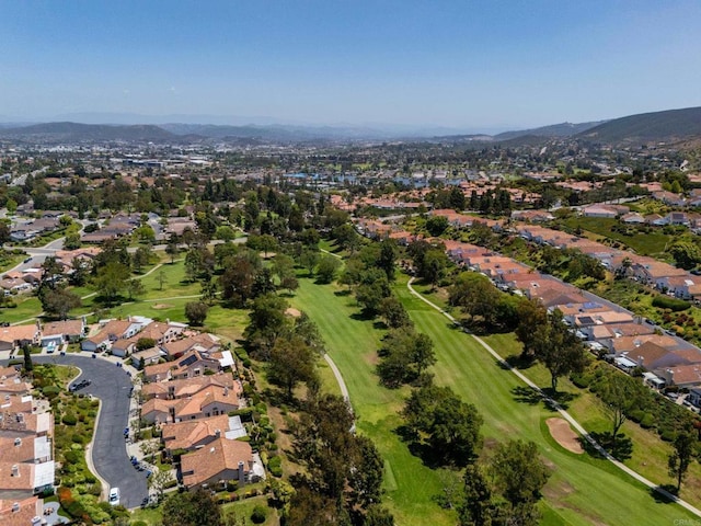 1481 Camino Linda Dr, San Marcos, CA 92078 - aerial overview of property's location featuring nearby suburban area and a mountainous background