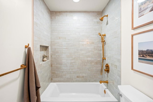 1481 Camino Linda Dr, San Marcos, CA 92078 - full bath with toilet and shower / washtub combination