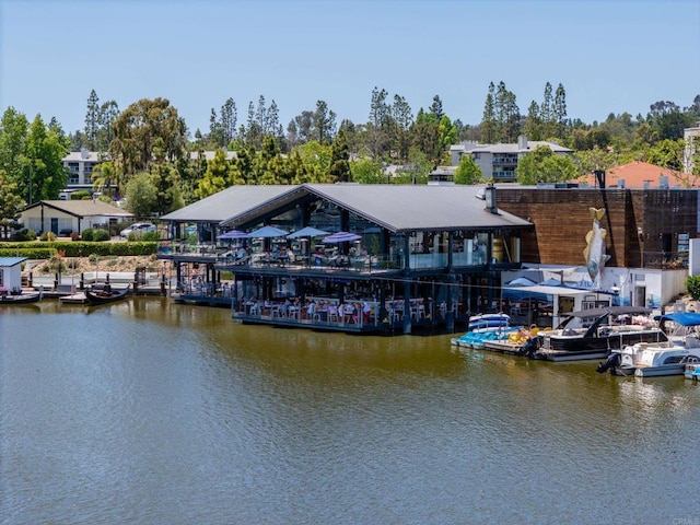 1481 Camino Linda Dr, San Marcos, CA 92078 - dock area featuring a water view
