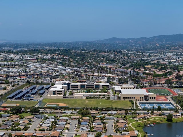 1481 Camino Linda Dr, San Marcos, CA 92078 - drone / aerial view of a water and mountain view