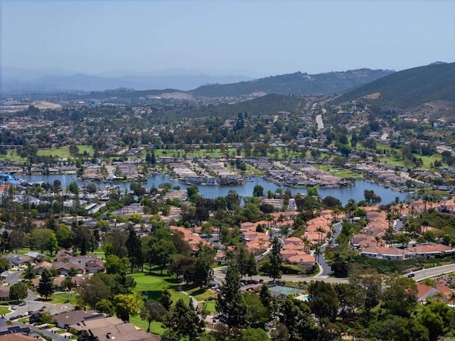 1481 Camino Linda Dr, San Marcos, CA 92078 - view of property location featuring a water and mountain view and nearby suburban area