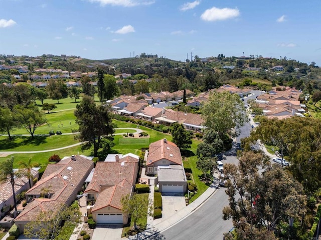 1481 Camino Linda Dr, San Marcos, CA 92078 - aerial perspective of suburban area with a golf club