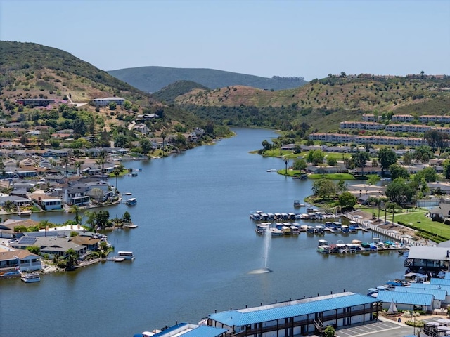 1481 Camino Linda Dr, San Marcos, CA 92078 - water view with mountains