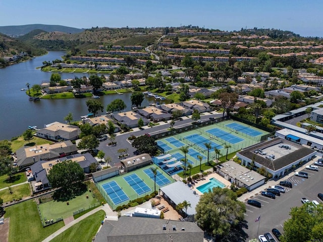 1481 Camino Linda Dr, San Marcos, CA 92078 - drone / aerial view of a nearby body of water