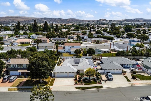 651 Lemke Dr, Placentia, CA 92870 - aerial view of residential area featuring a mountain backdrop