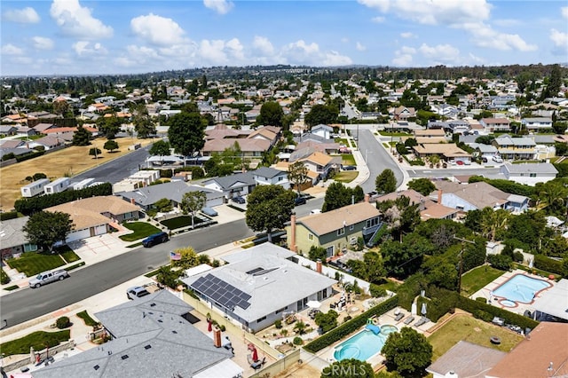 651 Lemke Dr, Placentia, CA 92870 - aerial view of residential area featuring a pool