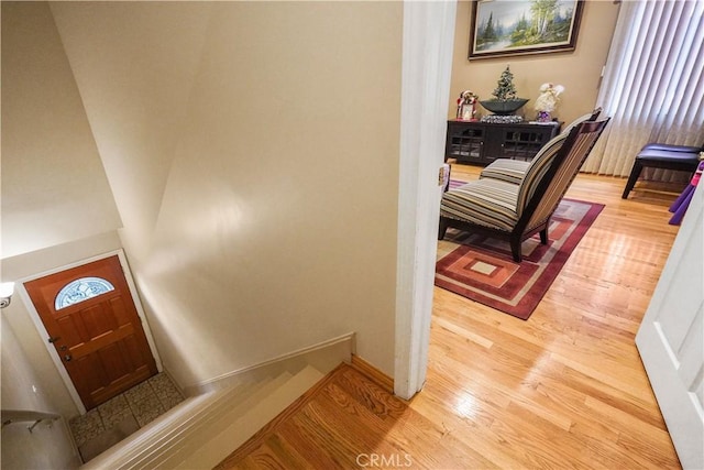 56665672 Franklin Ave, Los Angeles, CA 90028 - stairway with wood finished floors and baseboards