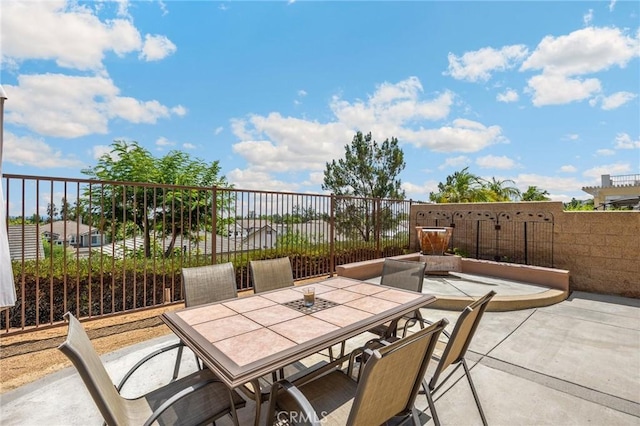 3667 Skylark Way, Brea, CA 92823 - view of patio featuring outdoor dining area