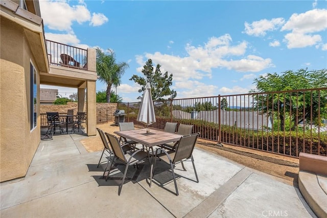 3667 Skylark Way, Brea, CA 92823 - patio / terrace with outdoor dining space, a patio, and a grill