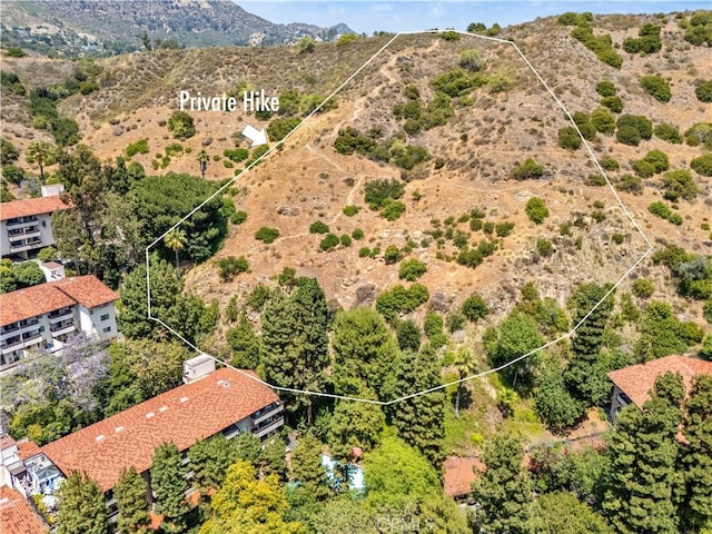2700 Cahuenga Blvd E Unit 1302, Los Angeles, CA 90068 - aerial view of property's location with property boundaries highlighted