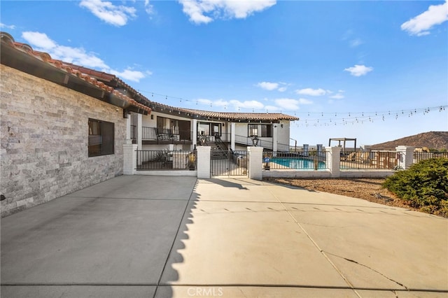 38225 Camino Sierra Rd, Temecula, CA 92592 - view of patio with a gate