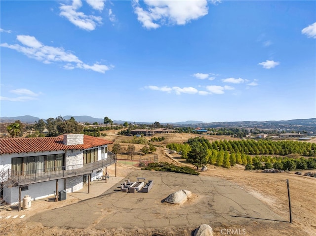 38225 Camino Sierra Rd, Temecula, CA 92592 - overview of rural landscape featuring a mountainous background