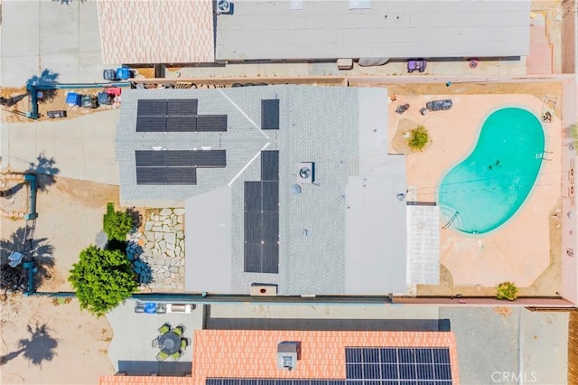 66890 Hacienda Ave, Desert Hot Springs, CA 92240 - aerial view of a pool