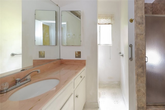2046 E Glenoaks Blvd, Glendale, CA 91206 - full bath with vanity and a shower stall