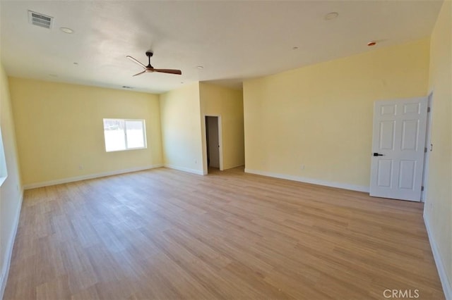 540 Shady Meadow Ct, Bakersfield, CA 93308 - unfurnished room with ceiling fan and light wood-style flooring
