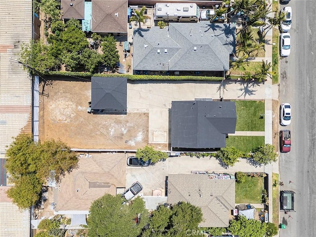 1021 W 5th St, Corona, CA 92882 - aerial view of property and surrounding area