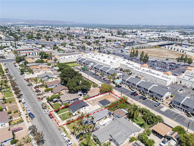 1021 W 5th St, Corona, CA 92882 - view of property location with property parcel outlined