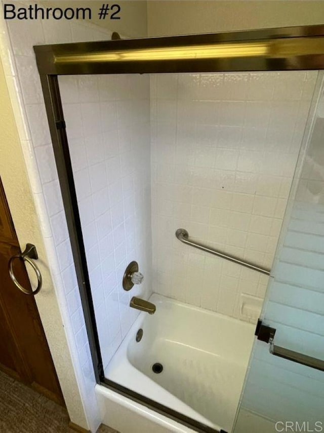 1003 Amherst Ave, Hemet, CA 92544 - full bathroom featuring combined bath / shower with glass door