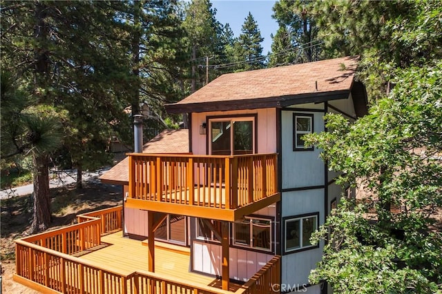 31303 Marcella Dr, Running Springs, CA 92382 - view of deck