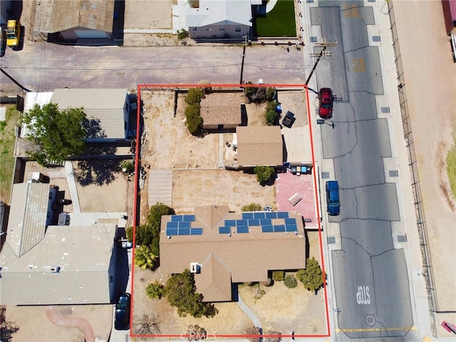 100 E Buena Vista St, Barstow, CA 92311 - view of property location featuring property boundaries highlighted