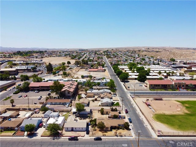 100 E Buena Vista St, Barstow, CA 92311 - aerial perspective of suburban area