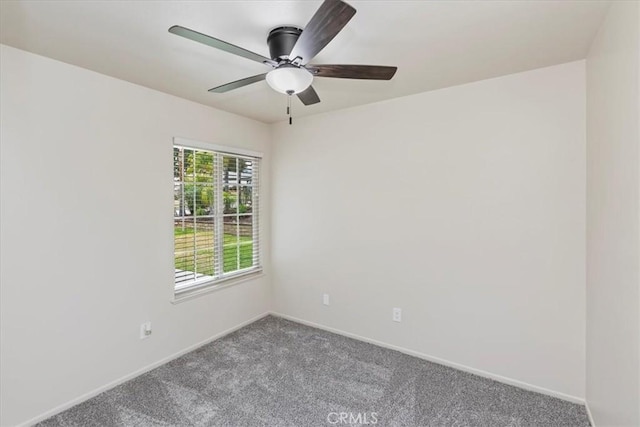 2266 Mcneil Cir, Corona, CA 92882 - spare room featuring carpet floors and ceiling fan