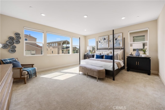 125 Character, Irvine, CA 92618 - bedroom featuring light colored carpet and recessed lighting