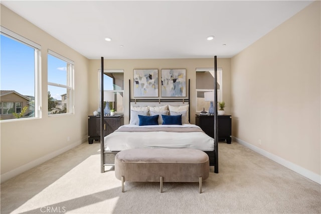 125 Character, Irvine, CA 92618 - bedroom featuring light colored carpet and recessed lighting
